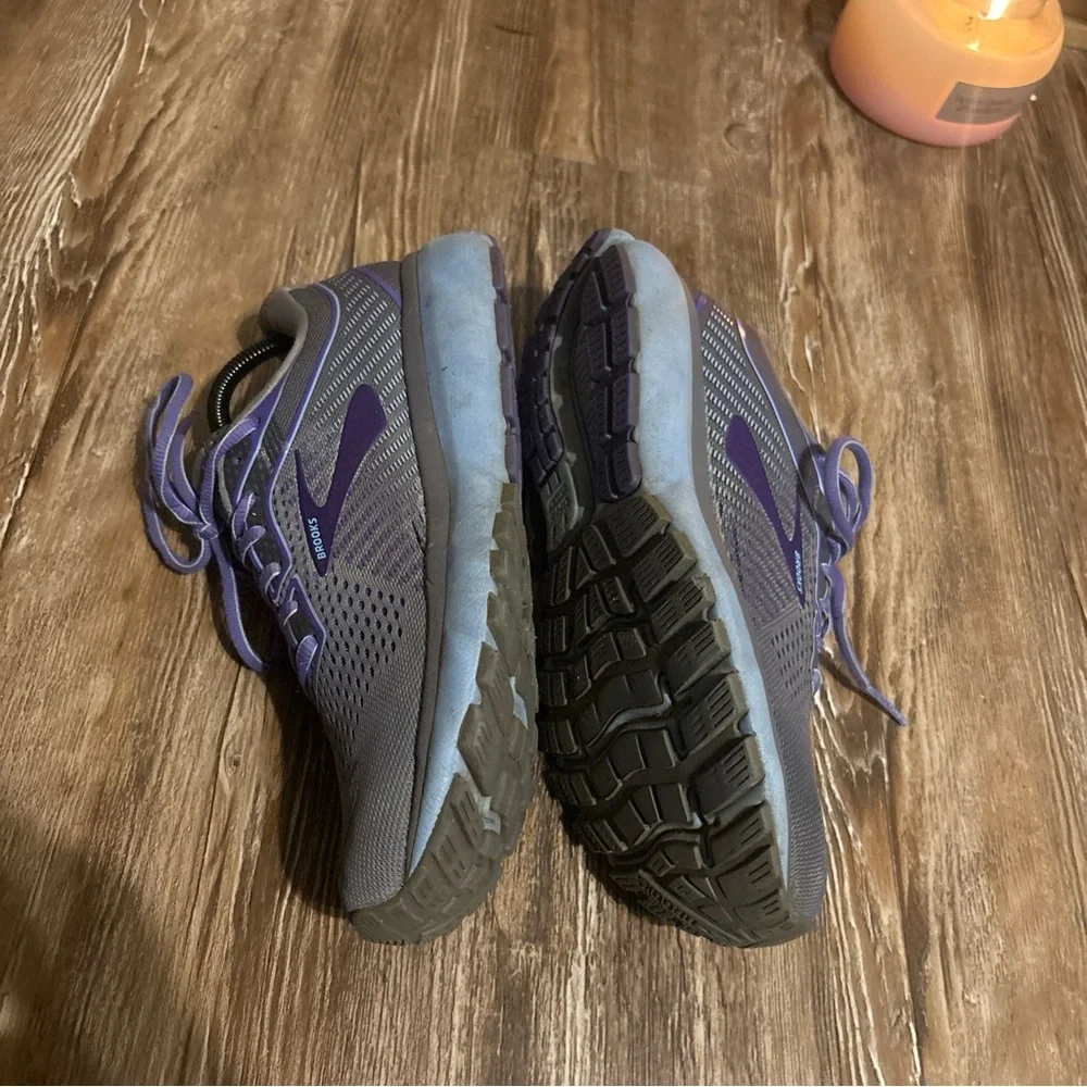 Brooks Ghost 12 Running Shoes Low Top Purple, Women's Size 10, 1203051B097 - Picture 4 of 13